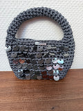 Grey glitter