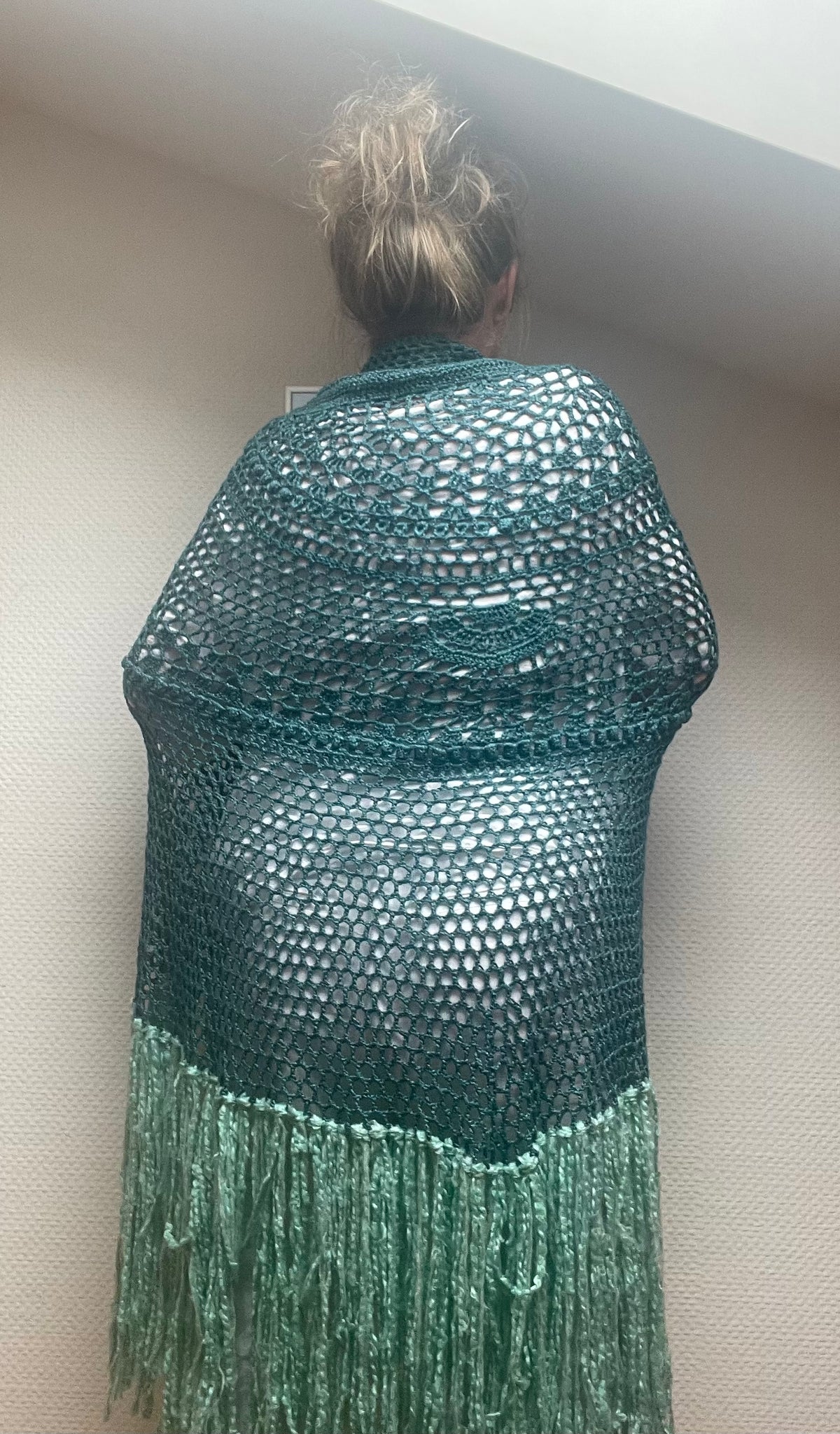 Poncho green